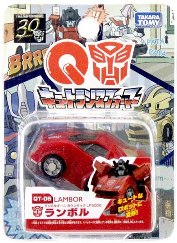 キュートランスフォーマー QT-05 ランボル (ランボルギーニ カウンタックLP500S) 【フィギュア】[タカラトミー] ＜XmasFセール＞