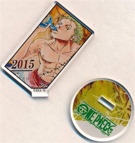 ONE PIECE アクリルキャラコレクション "ZORO" 第2弾 ロロノア・ゾロ 2015
