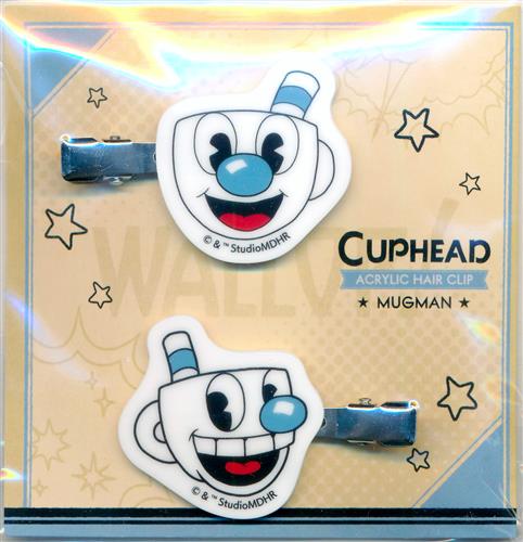 【未開封】Cuphead Space A la mode アクリルヘアクリップ マグマン