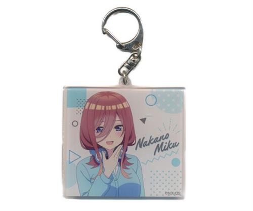 五等分の花嫁 五等分の花嫁展 MESSAGE in 池袋サンシャインシティ アクリルキーホルダー 中野三玖