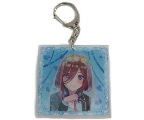 五等分の花嫁 五等分の花嫁展 MESSAGE in 池袋サンシャインシティ レンチキュラーアクリルキーホルダー 中野三玖