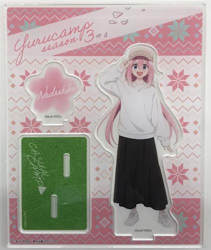 ゆるキャン△ 各務原なでしこ カジュアルキャンプ アクリルスタンド ゆるキャン△ SEASON3 POP UP SHOP in マルイ