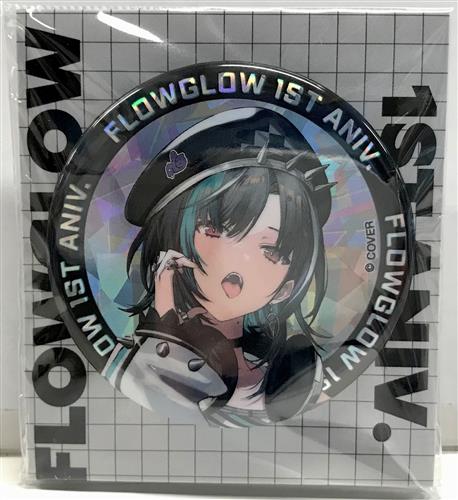 ホロライブ FLOW GLOW 1周年記念 缶バッジ 輪堂千速