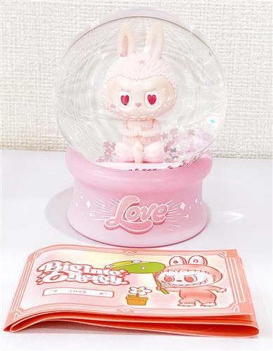 POPMART THE MONSTERS Big into Energy シリーズ クリスタルボール LABUBU Love