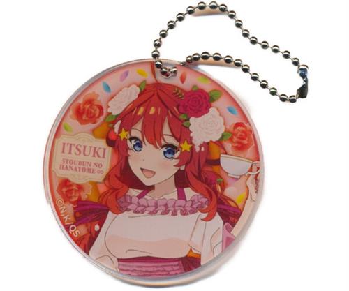 五等分の花嫁∽ ～五つ子のティーパーティー～ in 有楽町マルイ Anisugarドーナツ 五つ子のティーパーティー 同梱品 アクリルキーホルダー 中野五月