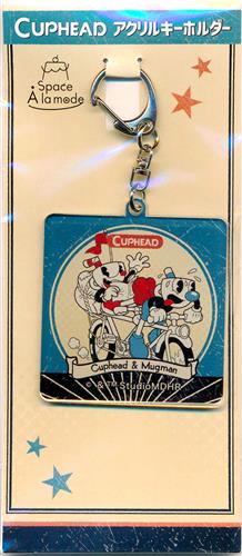 【未開封】Cuphead Space A la mode アクリルキーホルダー カップヘッド&マグマン A