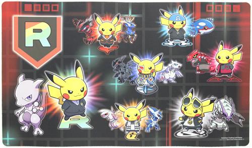 ポケットモンスター ポケモンカードゲーム ラバープレイマット Boss Costume Pikachu -ボス・コスチューム・ピカチュウ-(ボスごっこピカチュウ)