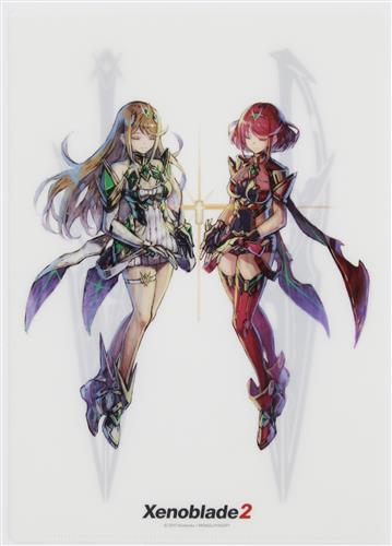 Xenoblade 2 クリアファイル ホムラ&ヒカリ ｾﾞﾉﾌﾞﾚｲﾄﾞ02ｸﾘｱﾌｧｲﾙﾎﾑﾗﾋｶﾘ 