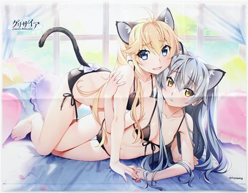 グリザイア クロノスリベリオン タペストリー 松嶋みちる&トーカ(獅子ヶ谷桐花)