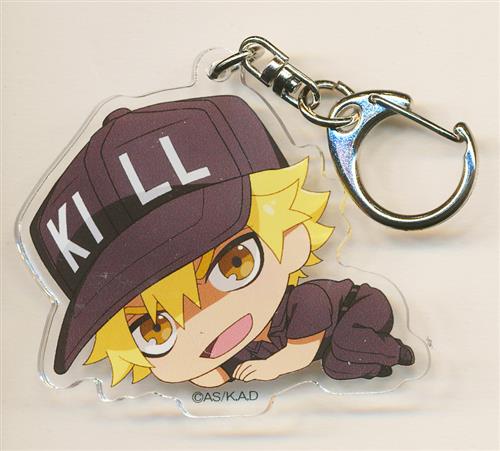 はたらく細胞 トレーディングアクリルキーホルダー そいねっころんver. キラーT細胞