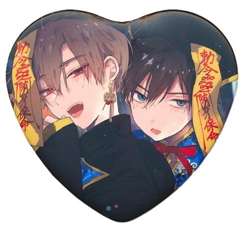 ハレルヤベイビー×LAFARY ランダム缶バッジ 桜咲冬夏&呉都 B