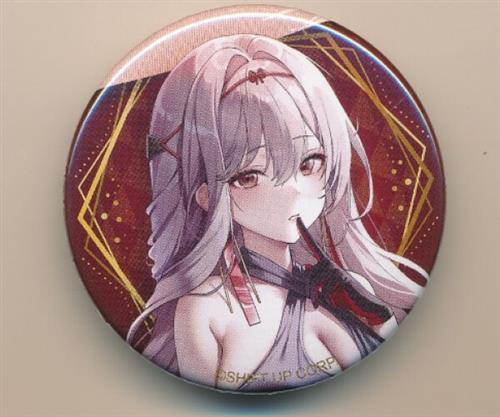 勝利の女神:NIKKE 缶バッジ 紅蓮:ブラックシャドウ A