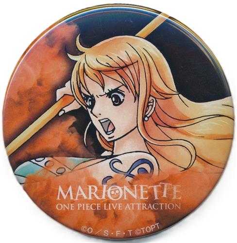ONE PIECE LIVE ATTRACTION MARIONETTE 缶バッジ ナミ