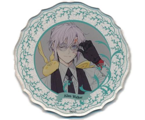 D.Gray-man×THEキャラCAFE ラメアクリルコースター アレン・ウォーカー