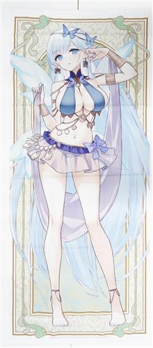 アズールレーン 描き起こしイラスト 踊り子ver. 等身大タペストリー アルビオン
