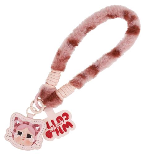 POP MART CRYBABY Wild but Cutie フォンチャーム ストラップ Pink Cutie