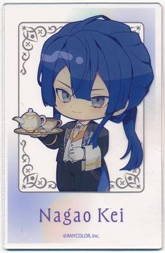 にじさんじ VΔLZ×and GALLERY Collaboration Caf? トレーディングクリアカード 長尾景(ミニキャラ)