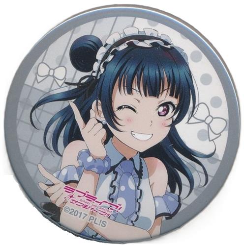 ラブライブ!サンシャイン!! トレーディング丸形缶バッジ Vol.2 津島善子 A