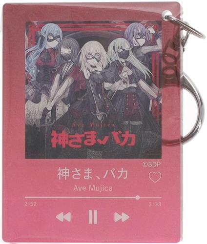 BanG Dream! ぶあついトレーディングアクリルキーホルダー Ave Mujica vol.1 神様、バカ