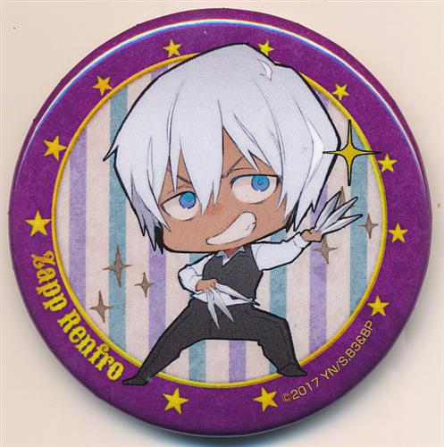 血界戦線 & BEYOND トレーディング缶バッジ ザップ・レンフロ 【animega×血界戦線 & BEYOND 秘密結社ライブラ曲芸祭 サーカスフェスティバル】