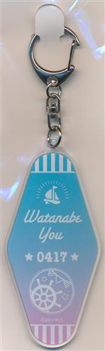 ラブライブ!サンシャイン!! 沼津地元愛まつり 2023 ホテルキーホルダー 渡辺曜 【ラブライブ!サンシャイン!! 沼津地元愛まつり 2023】