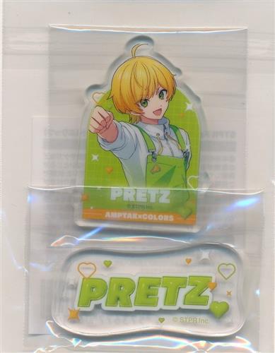 STPR Family Thanks Party 全国ハイタッチ&握手ツアー Thanks Partyくじ B賞 STPR Family アクリルステッカー2個セット ぷりっつ(AMPTAKxCOLORS)