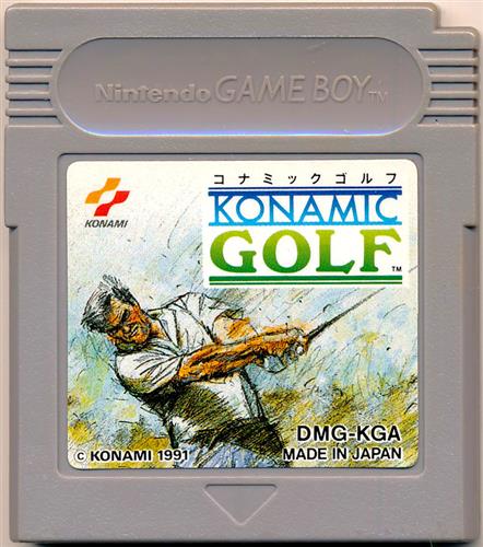 コナミックゴルフ (箱説なし) 【ゲームボーイ】
