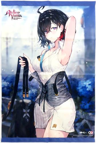 ユミアのアトリエ ～追憶の錬金術士と幻創の地～ 描き下ろしB2タペストリー ユミア・リースフェルト 【ソフマップ特典】