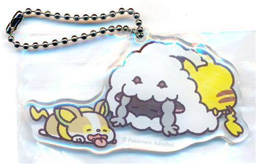 ポケットモンスター アクリルチャームコレクション Pokemon Yurutto 3 ウールー&ピカチュウ&ワンパチ