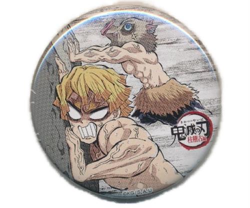 鬼滅の刃 全集中展 幕間画ランダム缶バッジ 我妻善逸 鬼滅の刃 全集中展 幕間画 缶バッジ 無限列車編 遊郭 善逸 善子