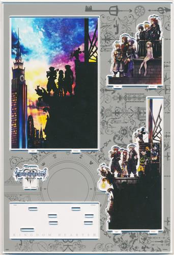 キングダム ハーツ III アクリルスタンド 集結