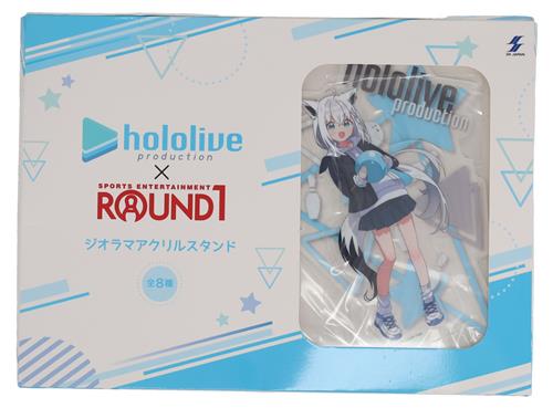 【未開封】ホロライブ×ROUND1 ジオラマアクリルスタンド 白上フブキ