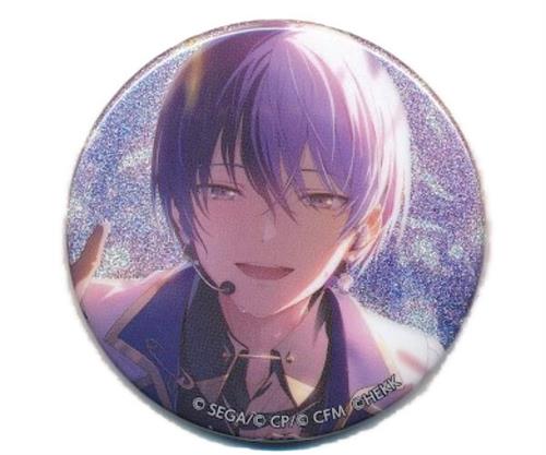 プロジェクトセカイ カラフルステージ!×あんさんぶるスターズ!! グリッター缶バッジコレクション B 青柳冬弥