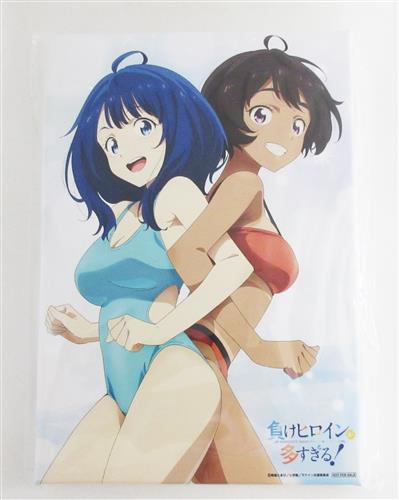 負けヒロインが多すぎる! 描き下ろしイラスト キャラファインボード 八奈見杏菜&焼塩檸檬 【Amazon.co.jp BD/DVD全巻購入特典】