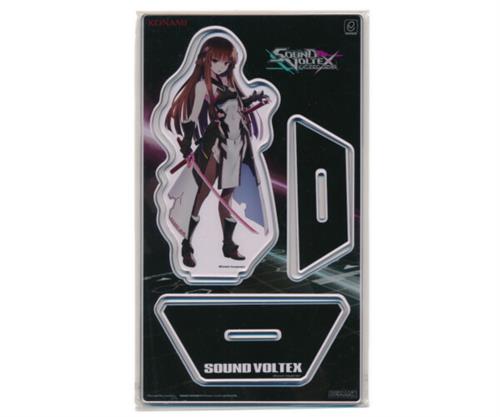 SOUND VOLTEX EXCEED GEAR プレミアムグッズキャンペーン ポイント交換景品 キャラクタースタンド 紅刃