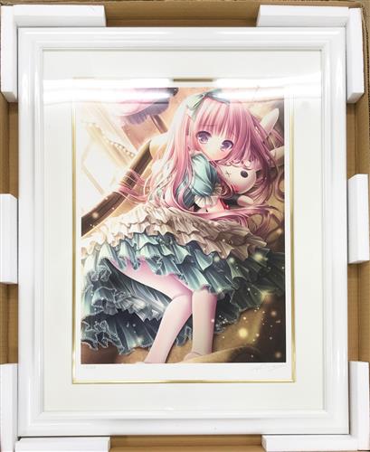 ロウきゅーぶ! てぃんくる 版画 HINATA IN WONDERLAND 袴田