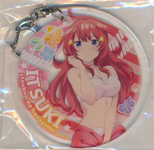 五等分の花嫁 描き下ろしアクリルキーホルダー 水着 中野五月