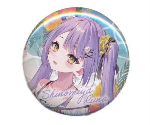 ぶいすぽっ！ 紫宮るな 缶バッジ 42個 ぶいすぽっ！夏祭り2025 スクエア缶バッジ