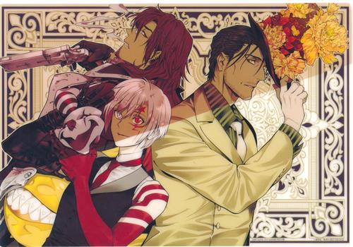 D.Gray-man 原画展 ～星野桂の世界展～ 複製原画 5 クロス・マリアン&アレン・ウォーカー&千年伯爵