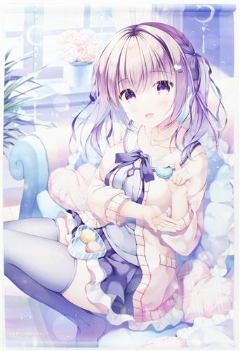 鷹乃ゆき ダブルスエードタペストリー(B2サイズ) sweet mint