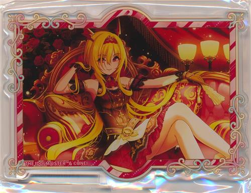 コトブキヤくじ アイドルマスター シンデレラガールズ stage04 C-1賞 アクリルスタンド [緋薔薇の令嬢]黒埼ちとせ+