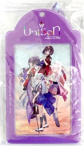 プロジェクトセカイ カラフルステージ! プロジェクトセカイ COLORFUL LIVE 4th - Unison - ストラップ付きパスケース 25時、ナイトコードで。 【プロジェクトセカイ COLORFUL LIVE 4th - Unison -】