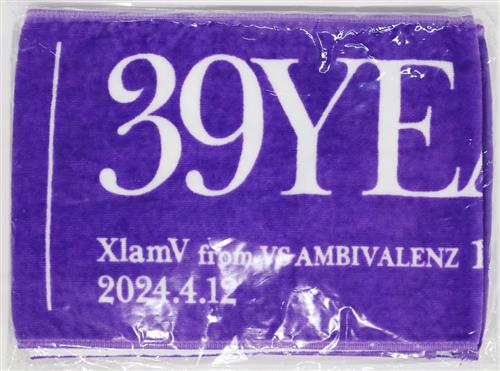 VS AMBIVALENZ XlamV 1st LIVE マフラータオル 39YEAH