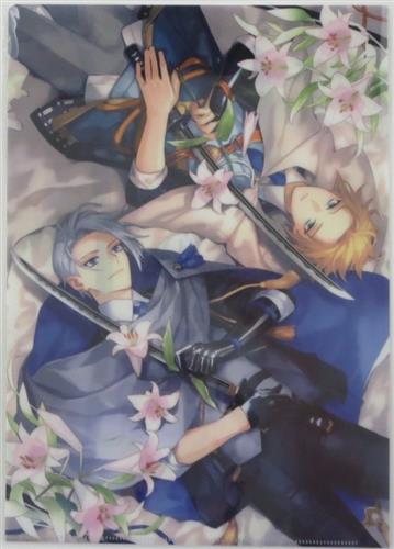 刀剣乱舞×伯仲燦然  徳川美術館Ver. 描き下ろしイラスト A4クリアファイル 山姥切長義&山姥切国広