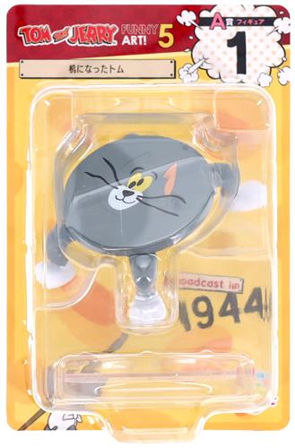 【未開封】Happyくじ TOM and JERRY FUNNY ART! 5 トムとジェリー A賞 フィギュア 机になったトム
