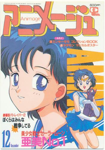 美少女戦士セーラームーン アニメージュ歴代表紙セレクショントレカ 水野亜美 【アニメージュ 1999年1月号付録】