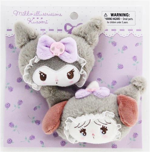mikko×Sanrio characters ヘアクリップセット クロミ