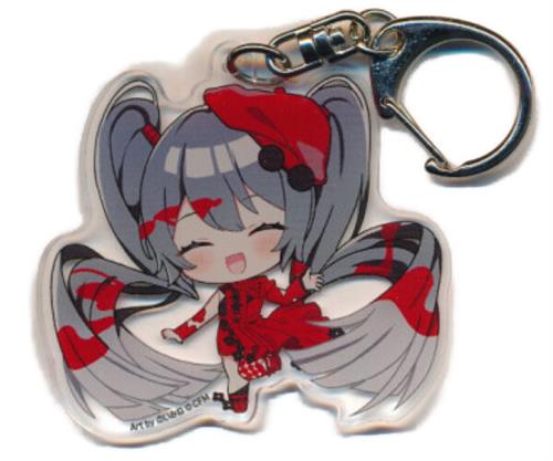 初音ミク VOCALOID ART OF MIKU -Hatsune Miku×Contemporary Art- アートミク トレーディングアクリルキーホルダー 初音ミク(両目閉じ) <NHYセール特価品>