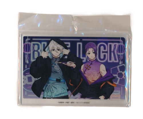 【未開封】ブルーロック アクリルビジュアルボード NEONチャイナver.  TypeB:凪誠士郎&御影玲王