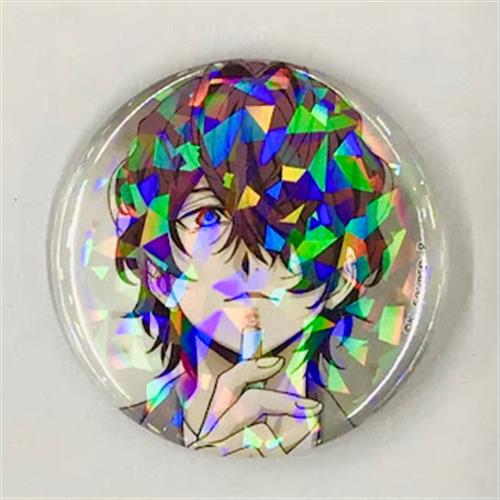 アニメ 文豪ストレイドッグス×ISETAN BEAUTY ブラインドキャラクター 缶バッジ (ラメ) ポオ